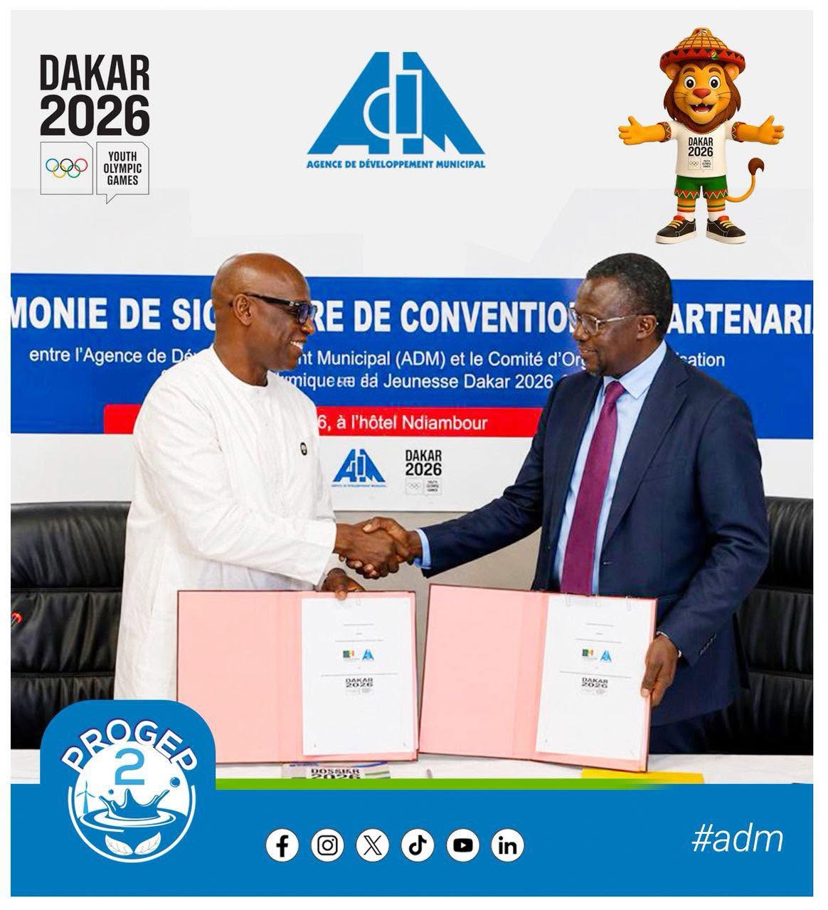 ADM et COJOJ Dakar 2026 : un partenariat pour les territoires