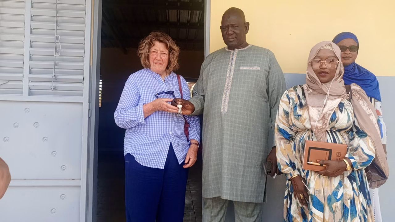 Une nouvelle école à Saly Joseph grâce au partenariat Commune–MAP