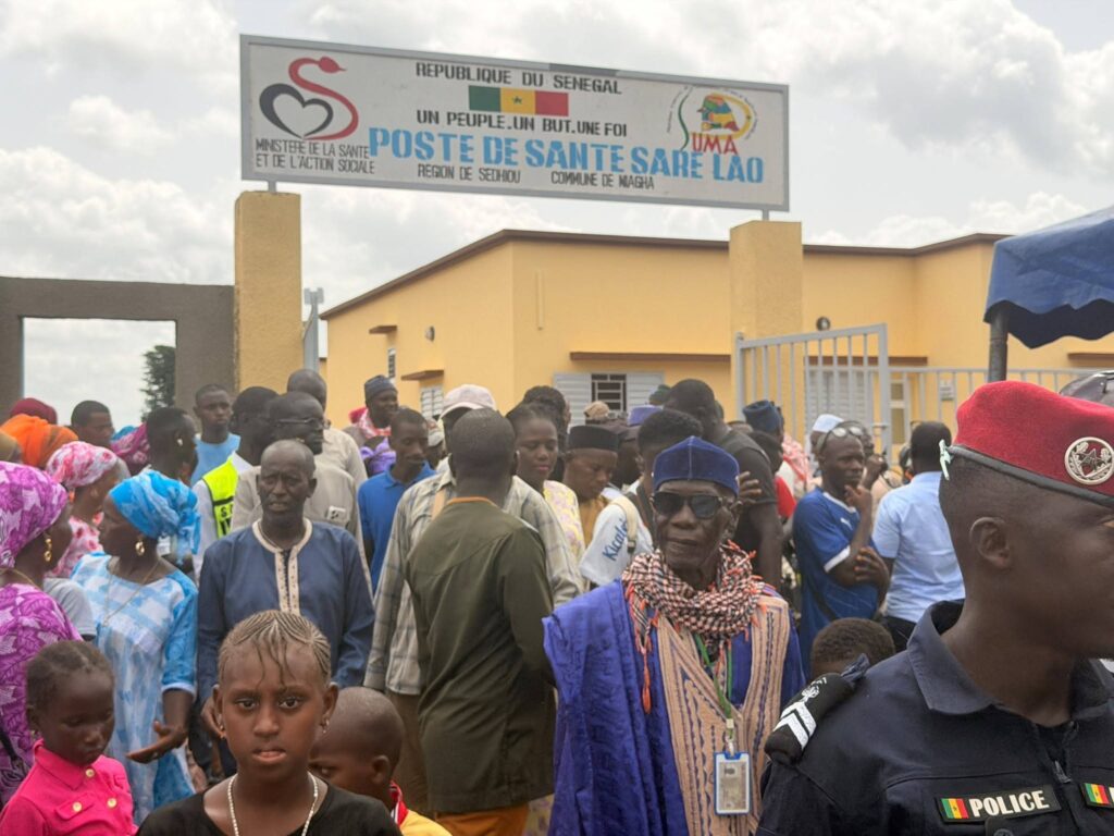 Sédhiou : un nouveau poste de santé à 156 millions FCFA inauguré à la frontière avec la Guinée-Bissau