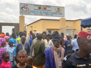 Sédhiou : un nouveau poste de santé à 156 millions FCFA inauguré à la frontière avec la Guinée-Bissau