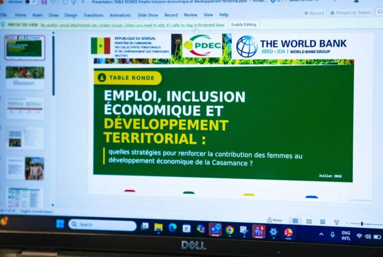 Casamance : Cap sur l&rsquo;autonomisation et l&rsquo;entrepreneuriat des femmes