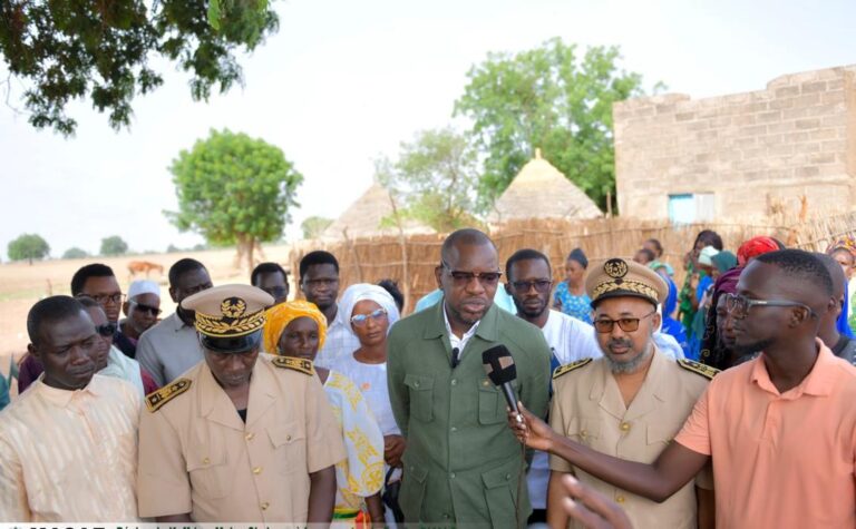 Drame à Kaffrine : Le ministre Ousmane Diagne au chevet des éleveurs après la perte de leur bétail