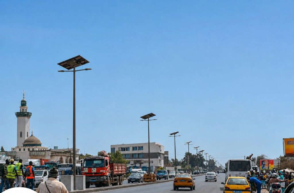 Énergie solaire au Sénégal : un bilan massif de 185 000 lampadaires installés dans 552 communes