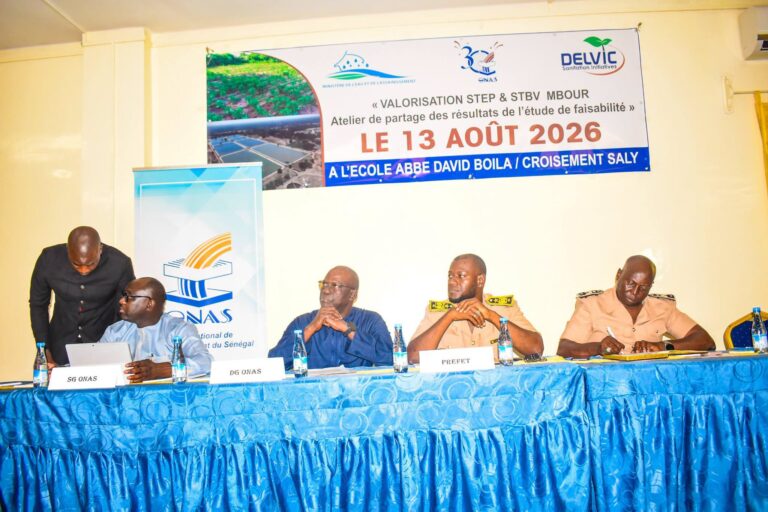 Mbour : la valorisation des eaux épurées pourrait générer 94,5 millions FCFA par an