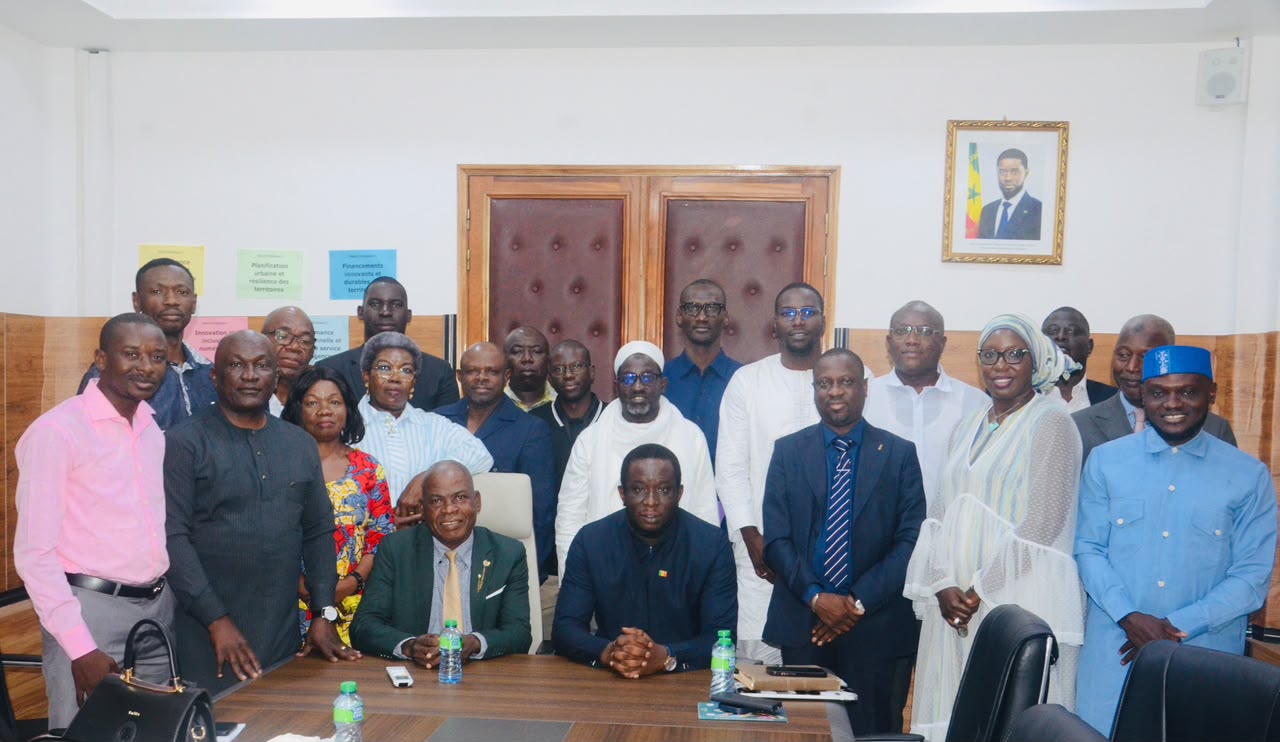 Une délégation de la République centrafricaine en visite à l’ADM pour s’inspirer de l’expérience sénégalaise en matière de développement territorial